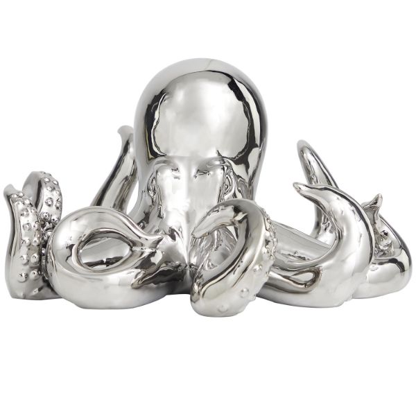 Ceramic Octopus Silver 