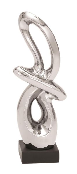 Shiny Silver Object Decor 