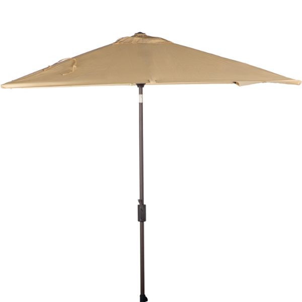 8X10 Auto Tilt Umbrella Cream 
