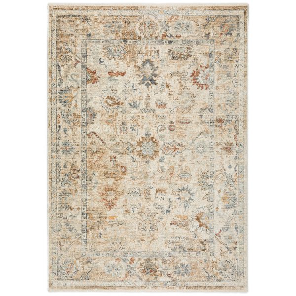 Briella Blue Ivory 9x13 Area Rug 