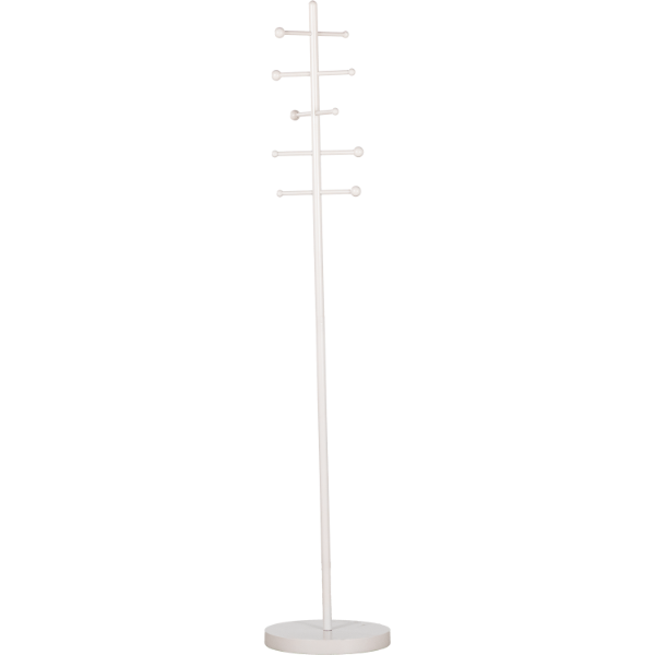 White Coat Rack 