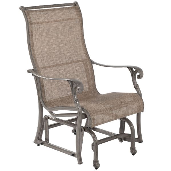 Macon Single Glider Gray 