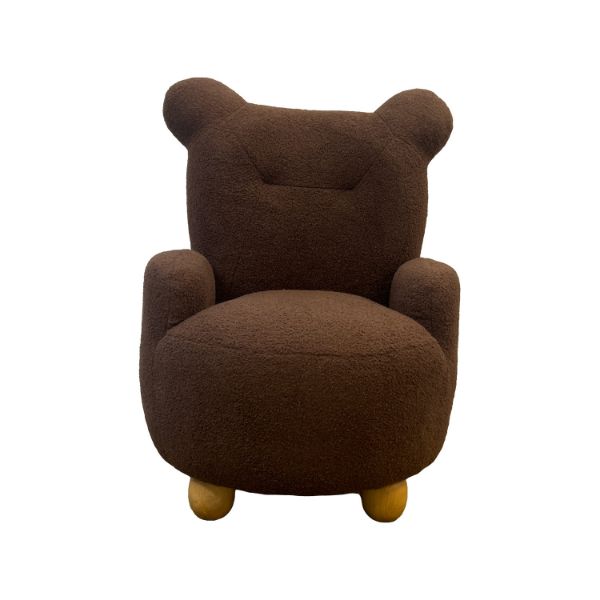  Teddy Bear Chair, Brown 