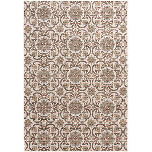 Colourscape Multi/Ecru 5x7 Rug 