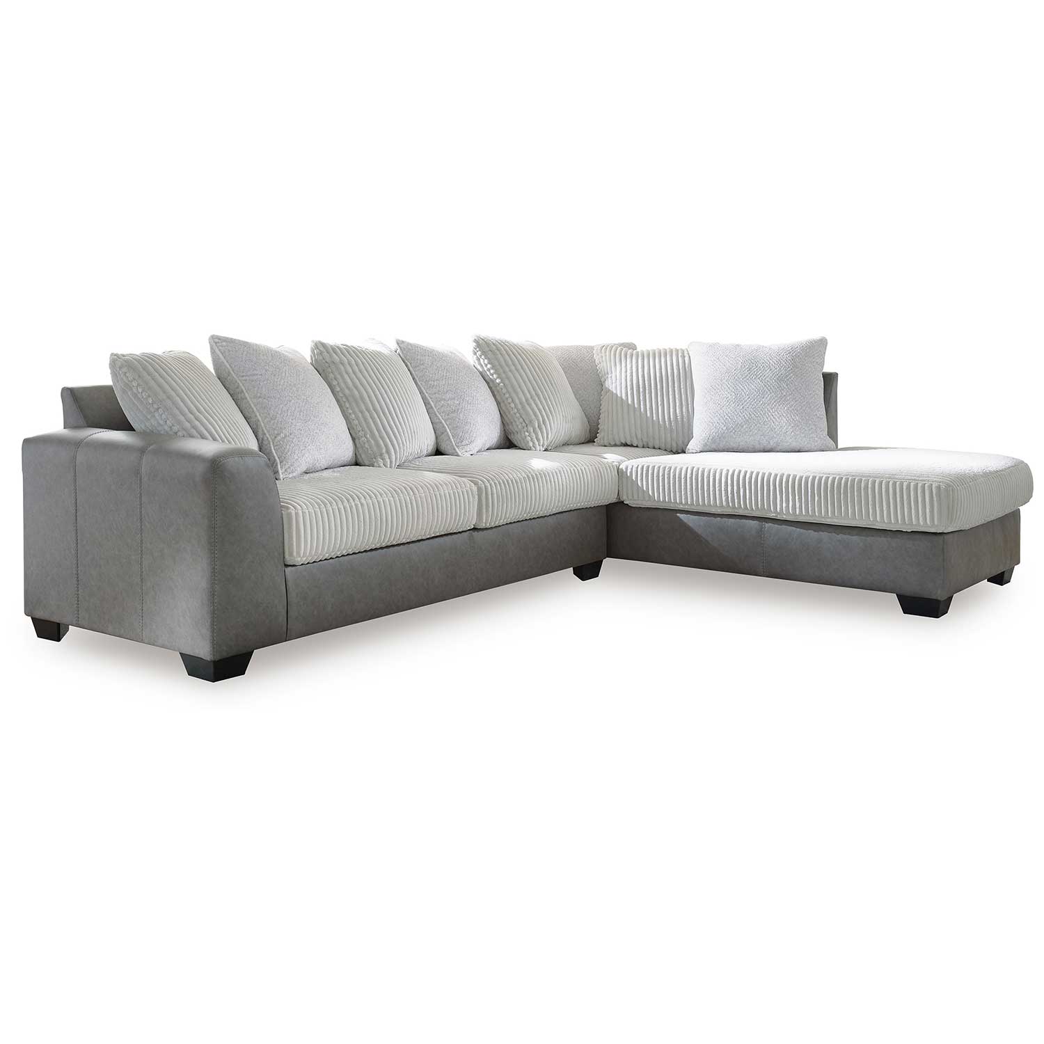 Clairette Court 2 Piece Sectional with RAF Chaise 2 Clairette Court 2 Piece Sectional with RAF Chaise