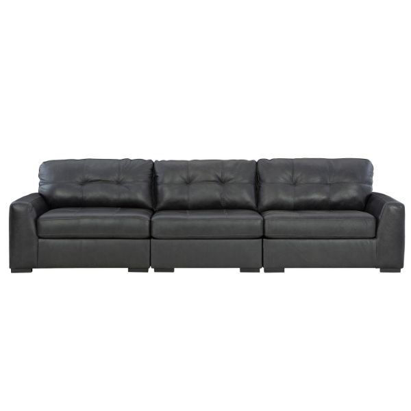 Brindley Leather Sofa 