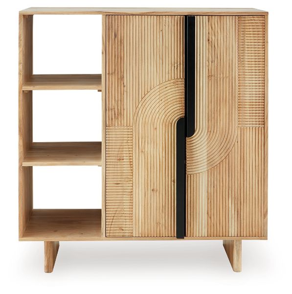 Kierwell Accent Cabinet, Natural 
