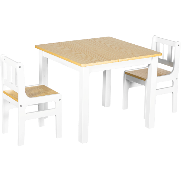Three Piece Toddler Table with Chairs 