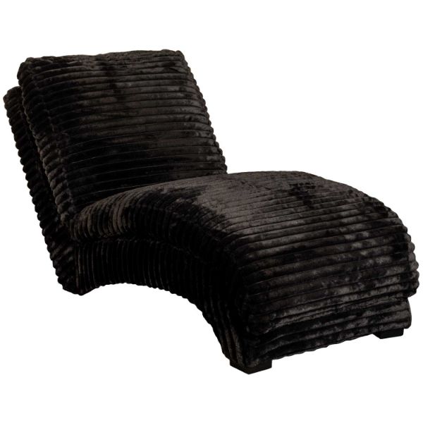 Nori Black Chaise 