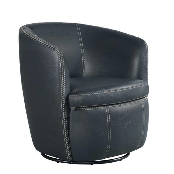 Vito Navy Swivel Chair 