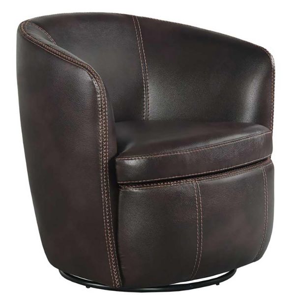 Vito Brown Swivel Chair 