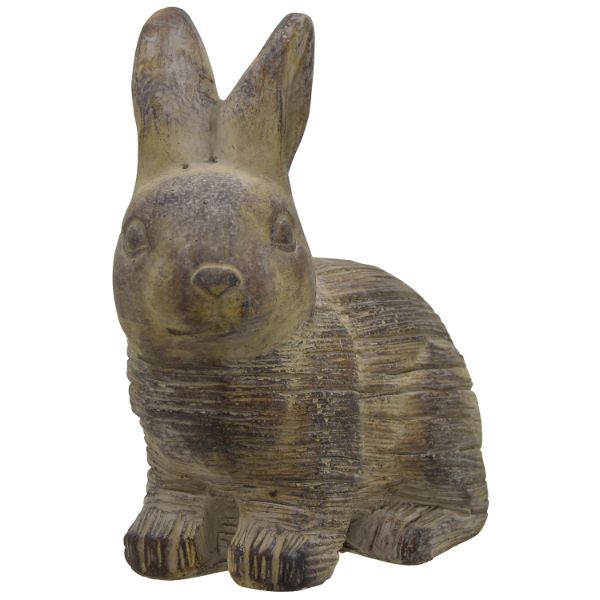Faux Cement Bunny Outdoor 