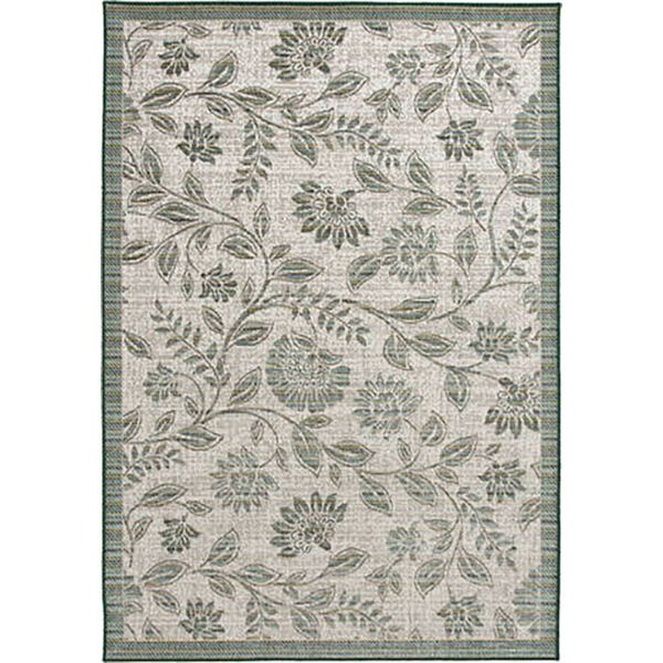 Colourscape Green/Ecru 5x7 Rug 