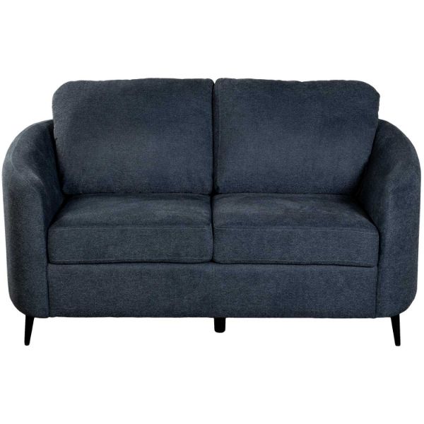 Aries Navy Loveseat 
