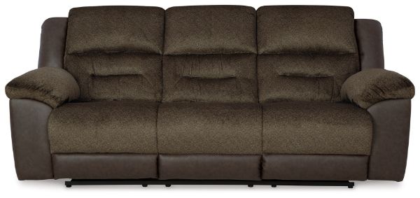  Dorman Reclining Sofa, Chocolate 