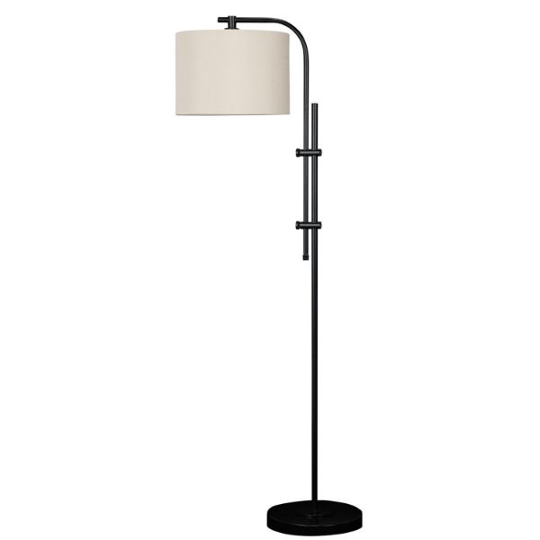 Baronvale Black Metal Floor Lamp 