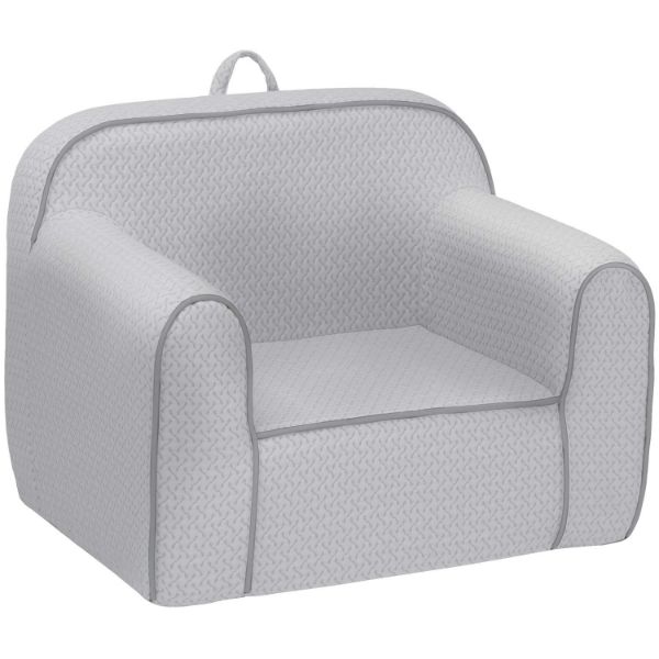  iComfort Gray Memory Foam Chair, For Kids Ages 18 