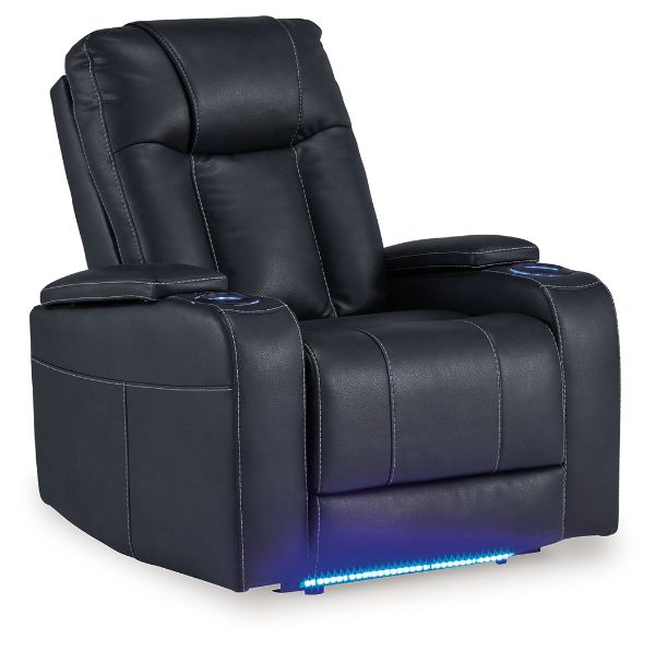  Feazada Power Recliner, Sapphire 