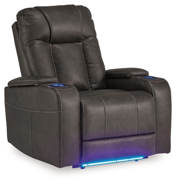  Feazada Power Recliner, Shadow 