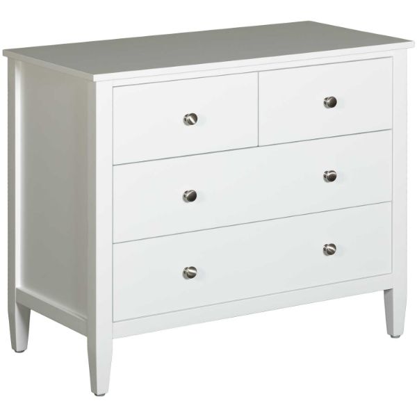 Cerea Small Changing Table in White 