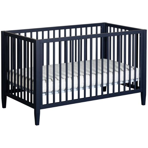 Cerea Crib with Toddler Rail in Navy 