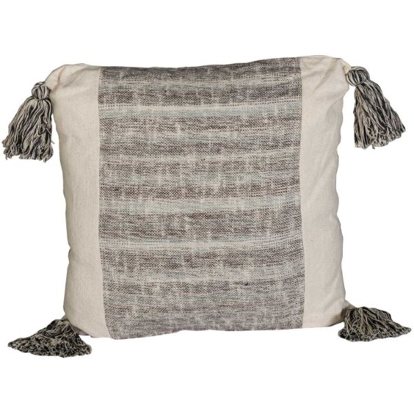 20X20 Gray Etching Pillow 