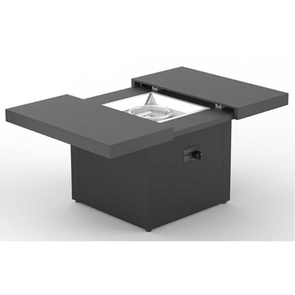  Functional 42"-62" Sliding Gas Firepit 