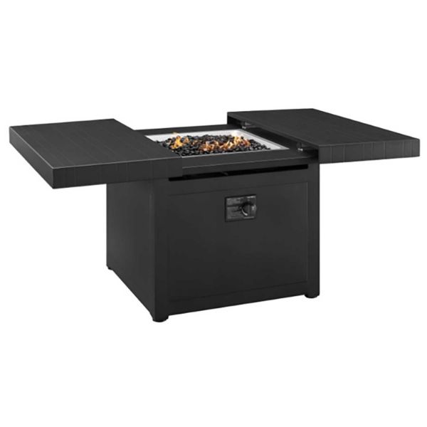  Functional 34"-54" Sliding Gas Firepit 