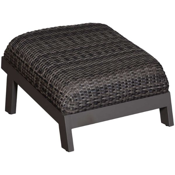 Palermo Brown Ottoman 