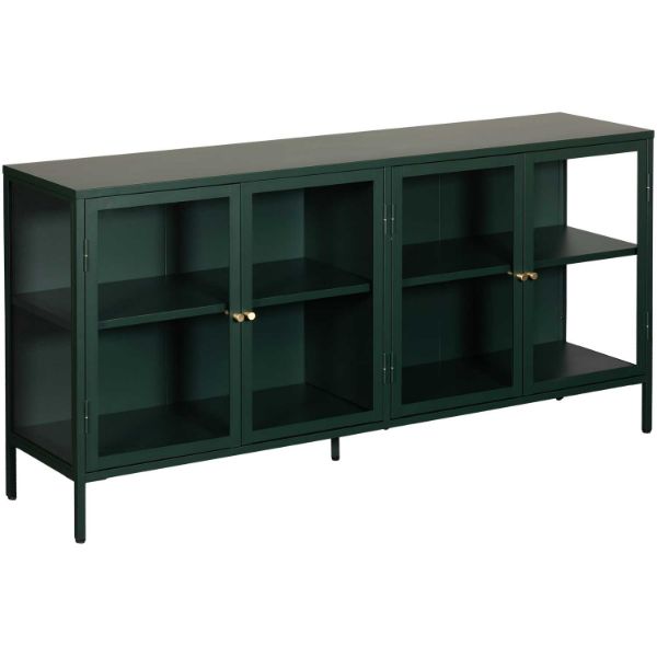 Wales Four Door Green Cabinet 