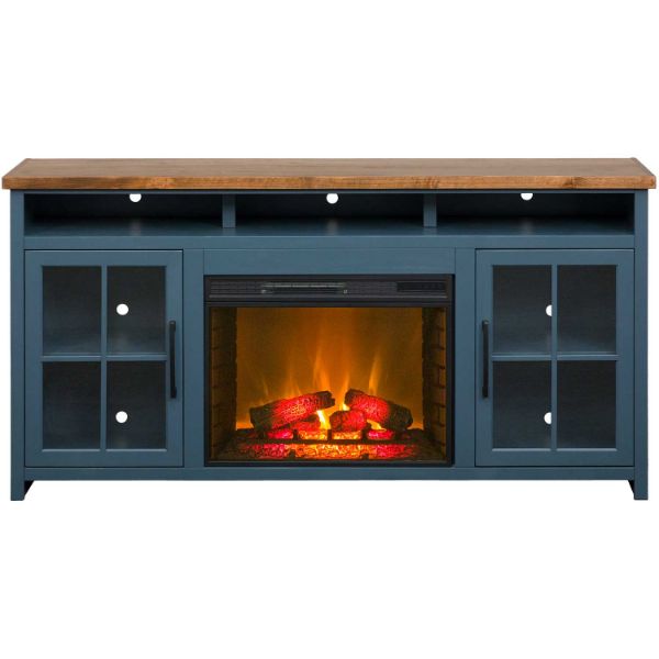 Nantucket 74" Fireplace Console 1 Nantucket 74" Fireplace Console