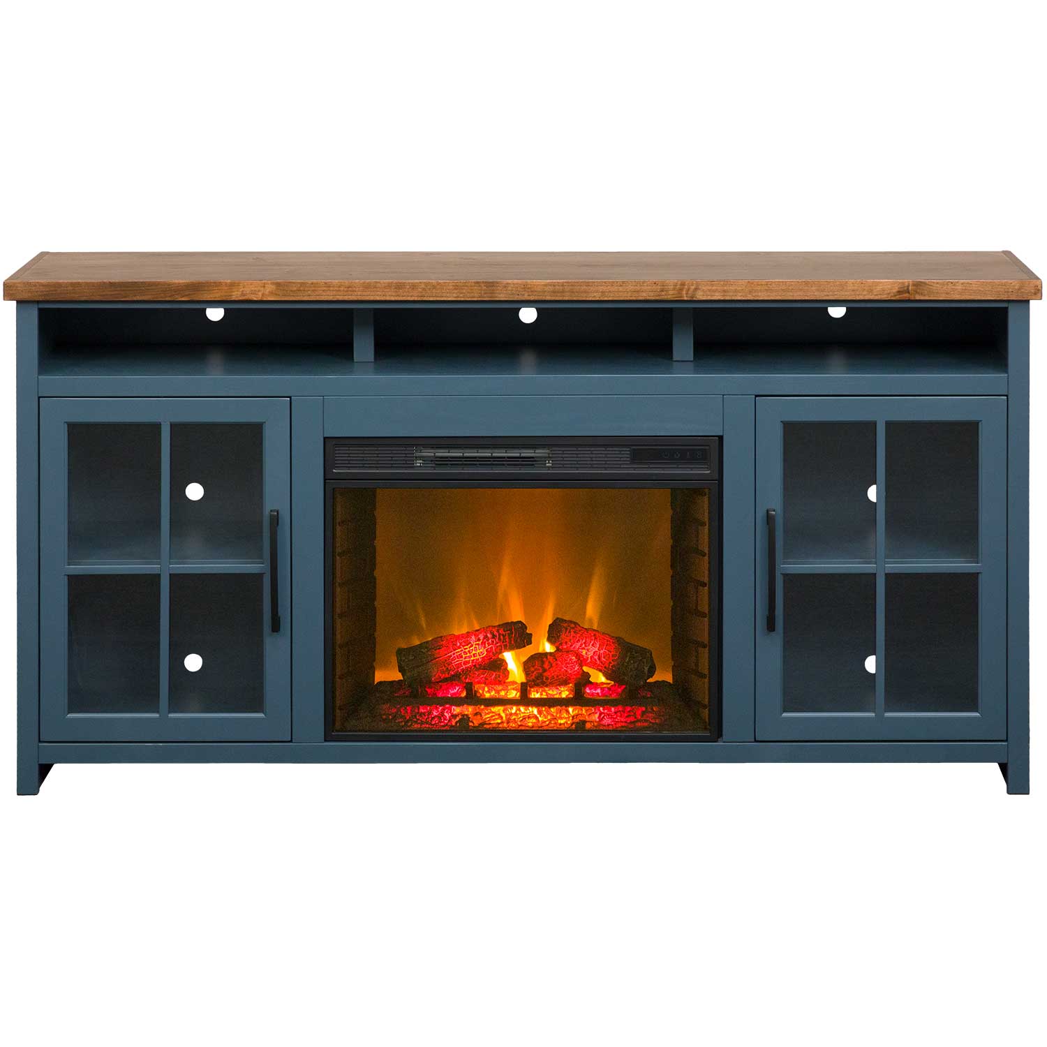 Nantucket 74" Fireplace Console 2 Nantucket 74" Fireplace Console