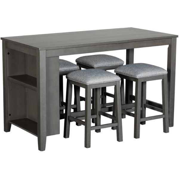 Hawthorne 5-Piece Counter Height Pub and Stools 