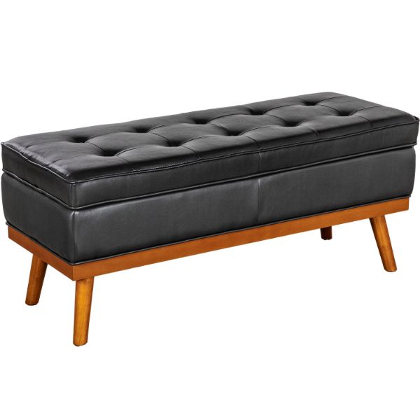  Katheryn Storage Bench, Pewter 