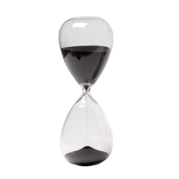 Black Sand Hourglass 