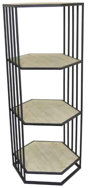 Hexagonal Tiered Plant Stand 