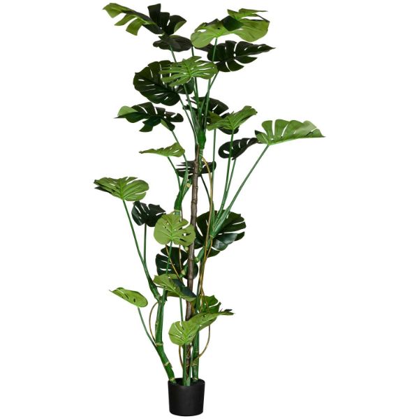 Faux Monstera Tree 