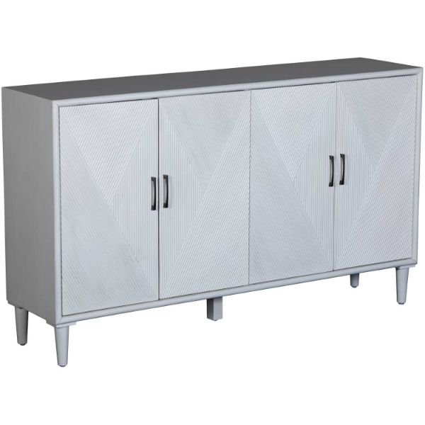 Oliver White Accent Cabinet 
