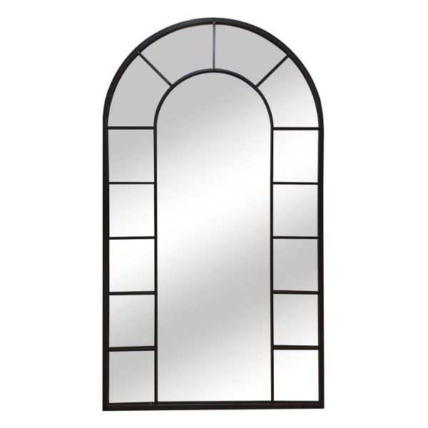Metal Cathedral Design Leaner Mirror 