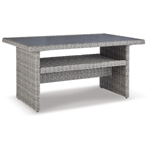  Naples Beach Outdoor Multi-use Table, Light Gray 