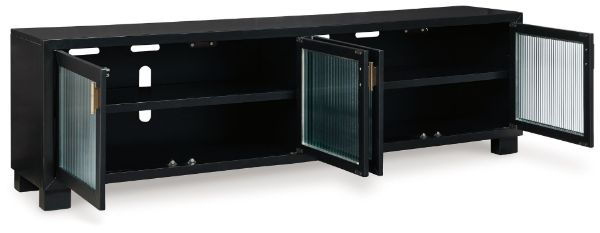  Winbardi TV Stand 85", Black 