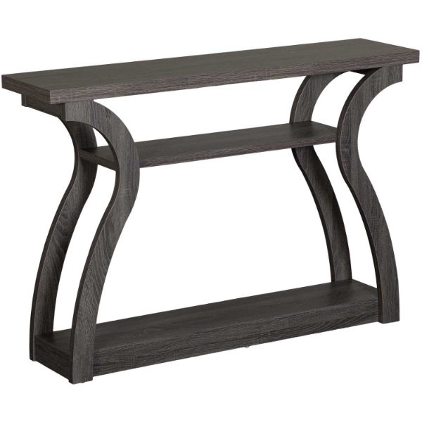 Curved Grey Console 