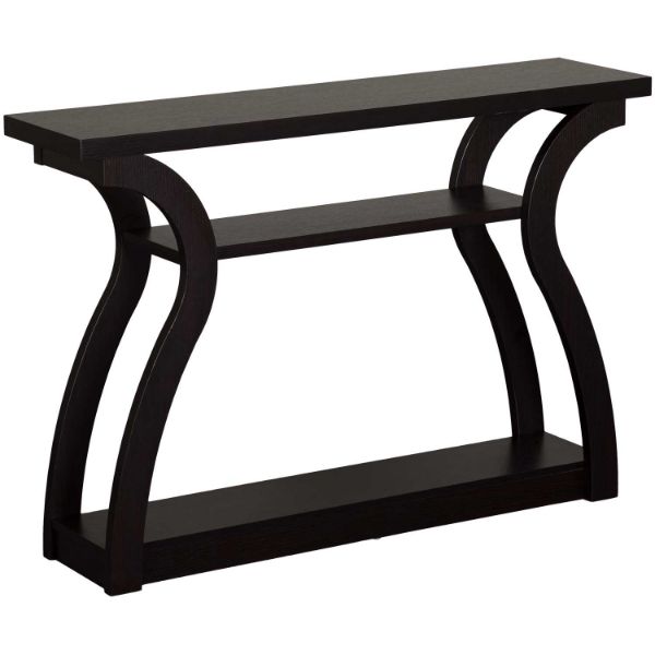 Curved Red Cocoa Console 