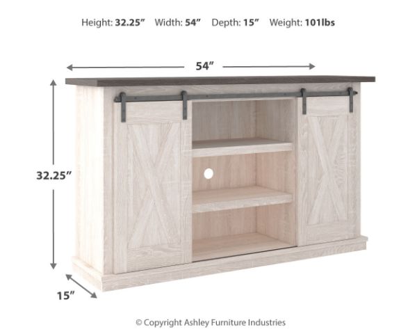  Dorrinson TV Stand 54", Two-tone 