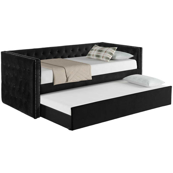 Black Velvet Daybed 