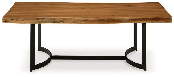  Fortmaine Coffee Table, Brown/Black 
