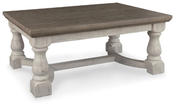  Havalance Coffee Table, Gray/White 