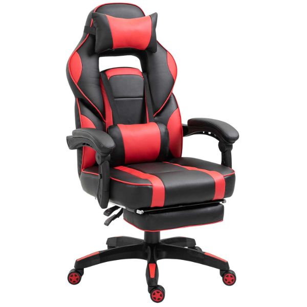  Ergonomic Racing Gaming Chair, Red 