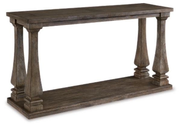  Johnelle Sofa Table, Gray 