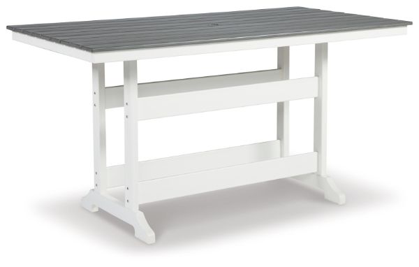 Transville Outdoor Counter Height Dining Table 